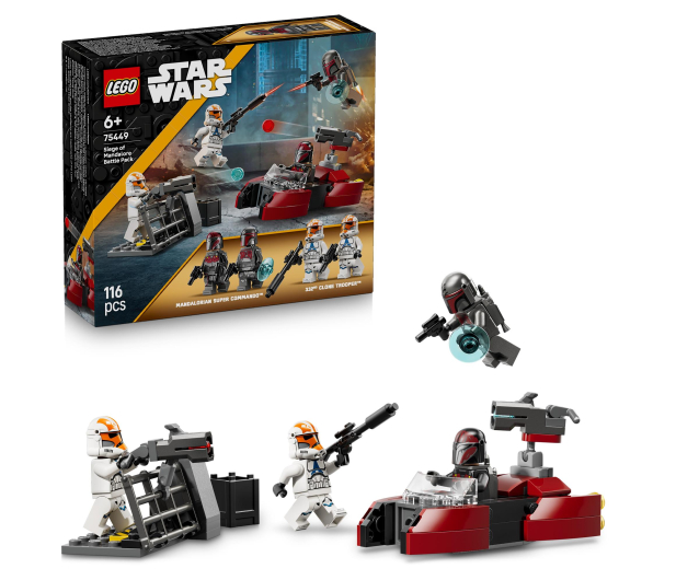 LEGO STAR WARS 75449 Oblężenie mandalory — zestaw bitewny - 1473555 - zdjęcie 2